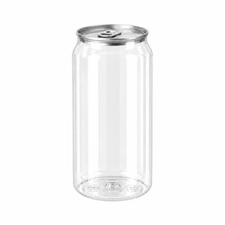 PET CANS UNBRANDED 400ml W/LIDS 200/CTN