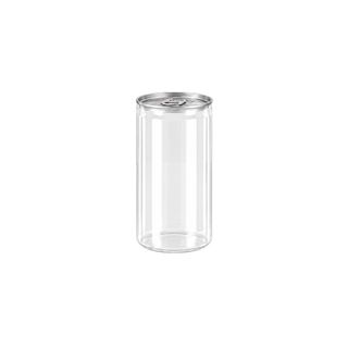 PET CANS UNBRANDED 180ml W/LIDS 200/CTN