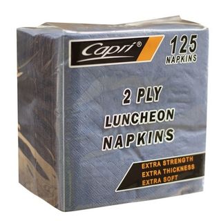 NAPKIN 2PLY LUNCH BLUE [C-NL0123]125/16