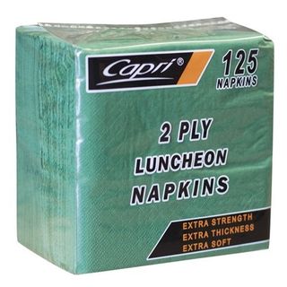 NAPKIN 2PLY LUNCH GREEN [C-NL0124]125/16