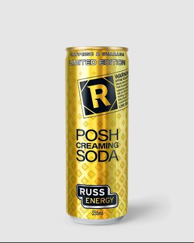 RUSS ENERGY POSH CREAMING 355ml 24PAK