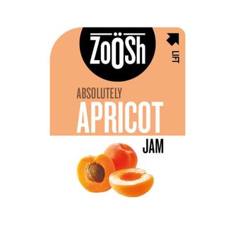 JAM P/C APRICOT ZOOSH [KPCATRAY] 50/6ctn