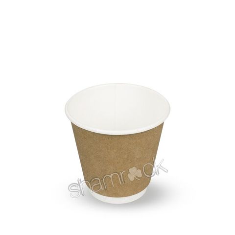 CUP KRAFT DW 8oz SHORT [502008] 25sl/20