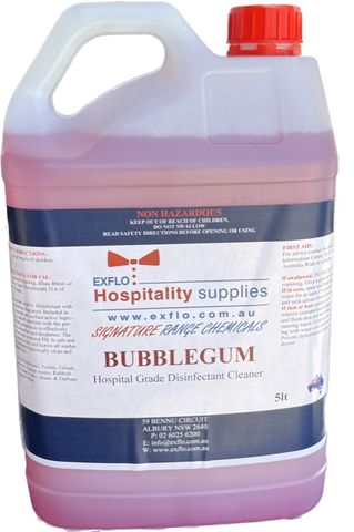 BUBBLEGUM DISINFECTANT CLEANER - 5L