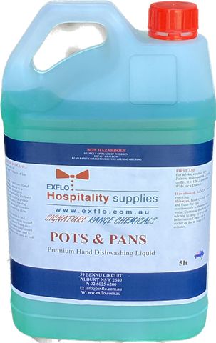 POTS & PANS 5ltr DISHWASHING DETERGENT