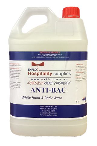 ANTIBAC HAND & BODY WASH - 5L