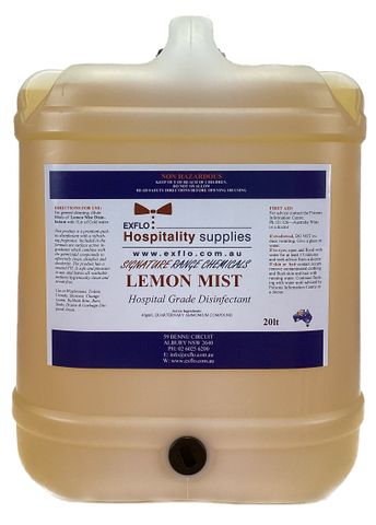 LEMON MIST DISINFECTANT - 20L