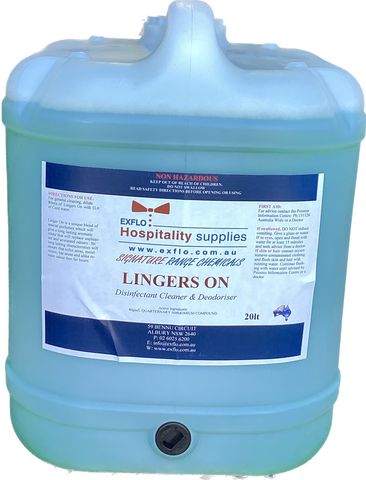 LINGERS ON  DISINFECTANT/DEODERANT - 20L