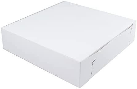 PASTRY CTN 9x9X1.75 WHITE [100] [BO9175]