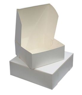 PASTRY CTN 14X14X6 WHITE 50/PAK [B146]