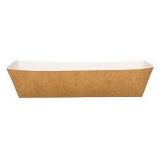 HOT DOG TRAY WHITE/BROWN [BTHD] 125/2