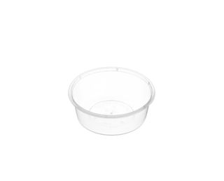 ROUND CONTAINER CLEAR 280ml(RB280) 50/10