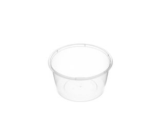 ROUND CONTAINER CLEAR 440ml(RB440) 50/10