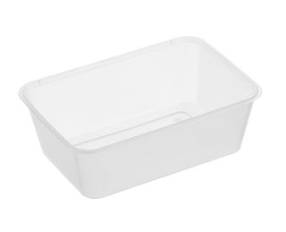 RECT CONTAINER CLEAR 750ml(REG750) 50/10