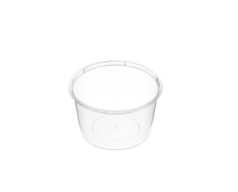 ROUND CONTAINER CLEAR 500ml(RB500) 50/10