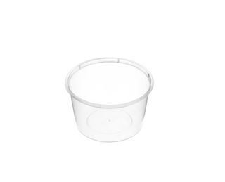 ROUND CONTAINER CLEAR 500ml(RB500) 50/10