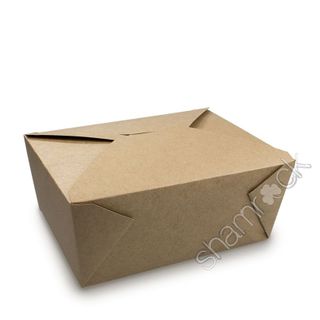 501525 SHAM WHITE EX/LG FOOD BOX (160)