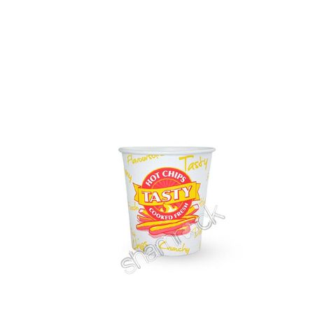 CHIP CUP PRINT PAPER 12oz [509421] 50/20