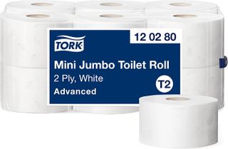 TORK MINI JUMBO T/ROLL 2PLY [120280] 12