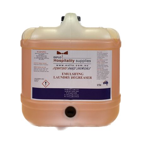 EMULSIFIER (laundry degreaser) 15LT