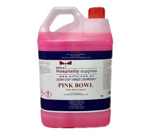 PINK BOWL 5L TOILET/URINAL CLEANER