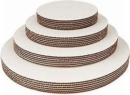 CAKE BOARD CORRUGATED ROUND 7"[CC07]100