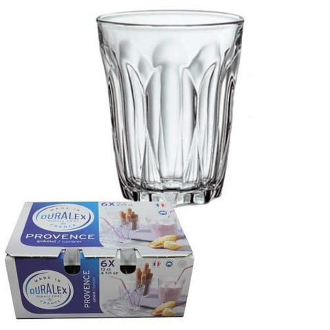 DURALEX PROVENCE 130ml LATTE GLASS (6)