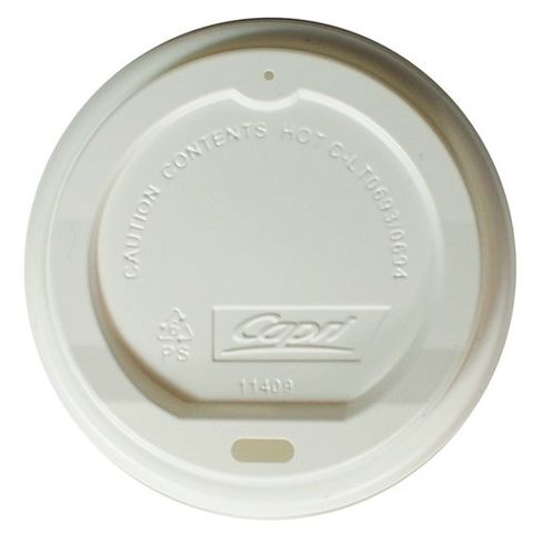 LID HOT CUP 8-16OZ WHITE[C-LT0693] 1000