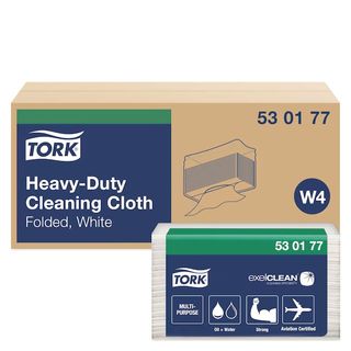 TORK HD CLEAN CLOTH LGE FLD[530177] 5X60