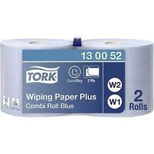 TORK WIPING PAPER PLUS BLUE [130052] 2