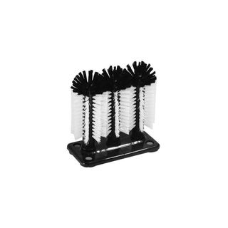 GLASS BRUSH TRIPLE W/SUCTION CUPS[70940]