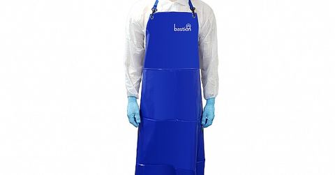 APRON PVC BLUE 1290mm [BNR5323] 1/25