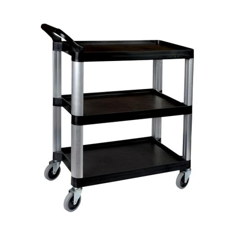 TROLLEY UTILITY 3 SHELF BLACK [TR-105] 1