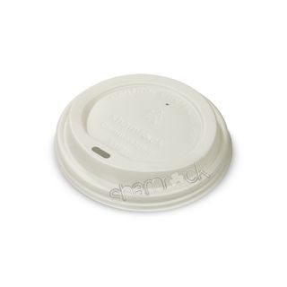 LID COMPOST PLA WHITE 8oz (502056)1000