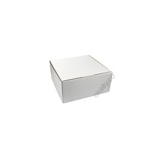 CAKE BOX CORR WHT 325x325x150[756753] 25
