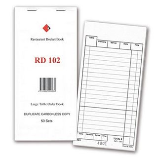 DOCKET BOOK REST 'LONG' DUP [DB-RD102]10