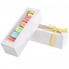 MACARON BOX 6 WINDOW WITH LID [792708]50