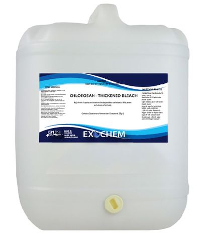 Chlorosan - Thickened Bleach Cleaner 20L