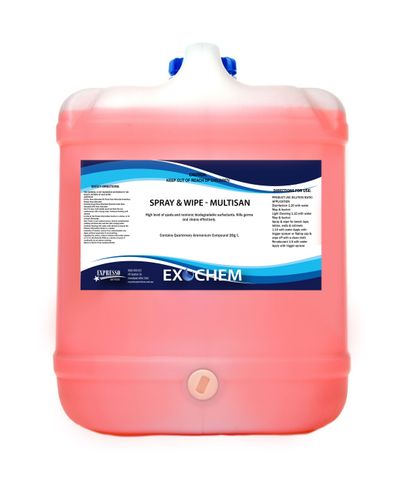 Spray & Wipe (Multisan) 20L