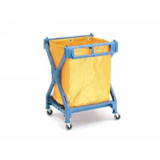 Deluxe Plastic Scissor Trolley with Bag