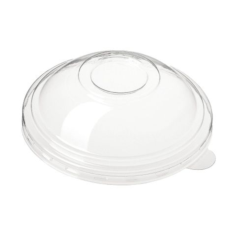 Chinese Cont - BS Round Domed Lids Clear