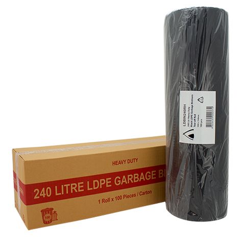 240L Heavy Duty - Roll LDPE (100)
