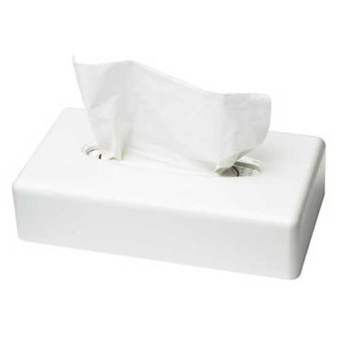 Dispenser - Facial Tissue White