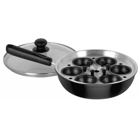 Egg Poacher - 6 cup Non-stick with Alum