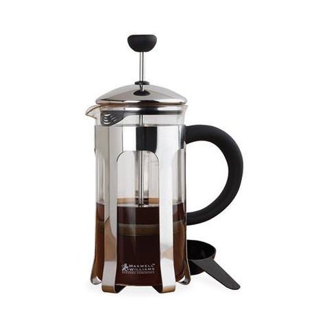 Coffee Plunger - Chrome 375ml (3 Cup)