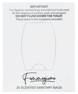 Femmegiene Sanitary Bag Refills (24x25)