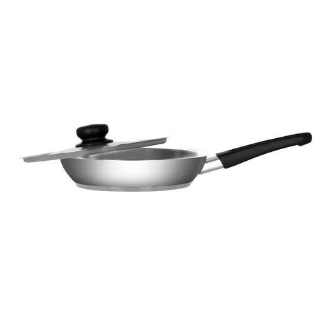 Chef Inox Frypan 18/10 24cm - Steel Lid