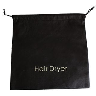 Hair Dryer Bag Black Printed