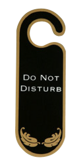 Sign - Do Not Disturb (Hook)