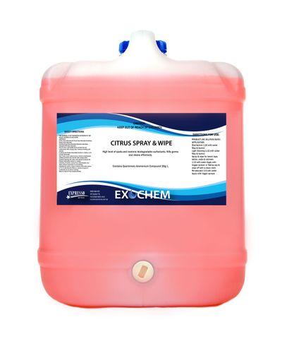 Citrus Spray & Wipe 20L